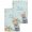 Grey Blue Green, variant on Easter Kitchen Dish Towels for Drying Dishes Set of 2, Easter Grey Bunny Spring Watercolor Eggs Butterflies Waffle Weave Microfiber Hand Tea Bathroom Towels Quick Dry & Absorbent Towel 12x12