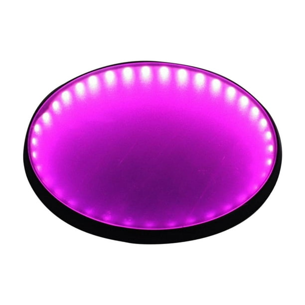 El adorno del soporte de exhibición de escritorio base de exhibición de luz redonda para muñecas Violeta Sunnimix base de luz