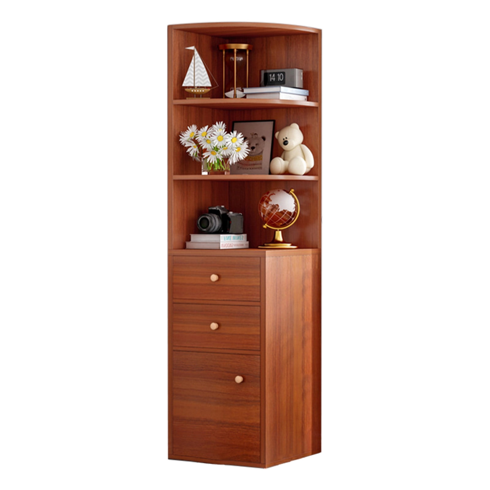 Buy Wooden Standing Corner Storage Home Tall Corner