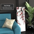 thumbnail image 3 of 4 ft. Short Double Sided Plum Blossom Canvas Folding Screen, 3 of 7