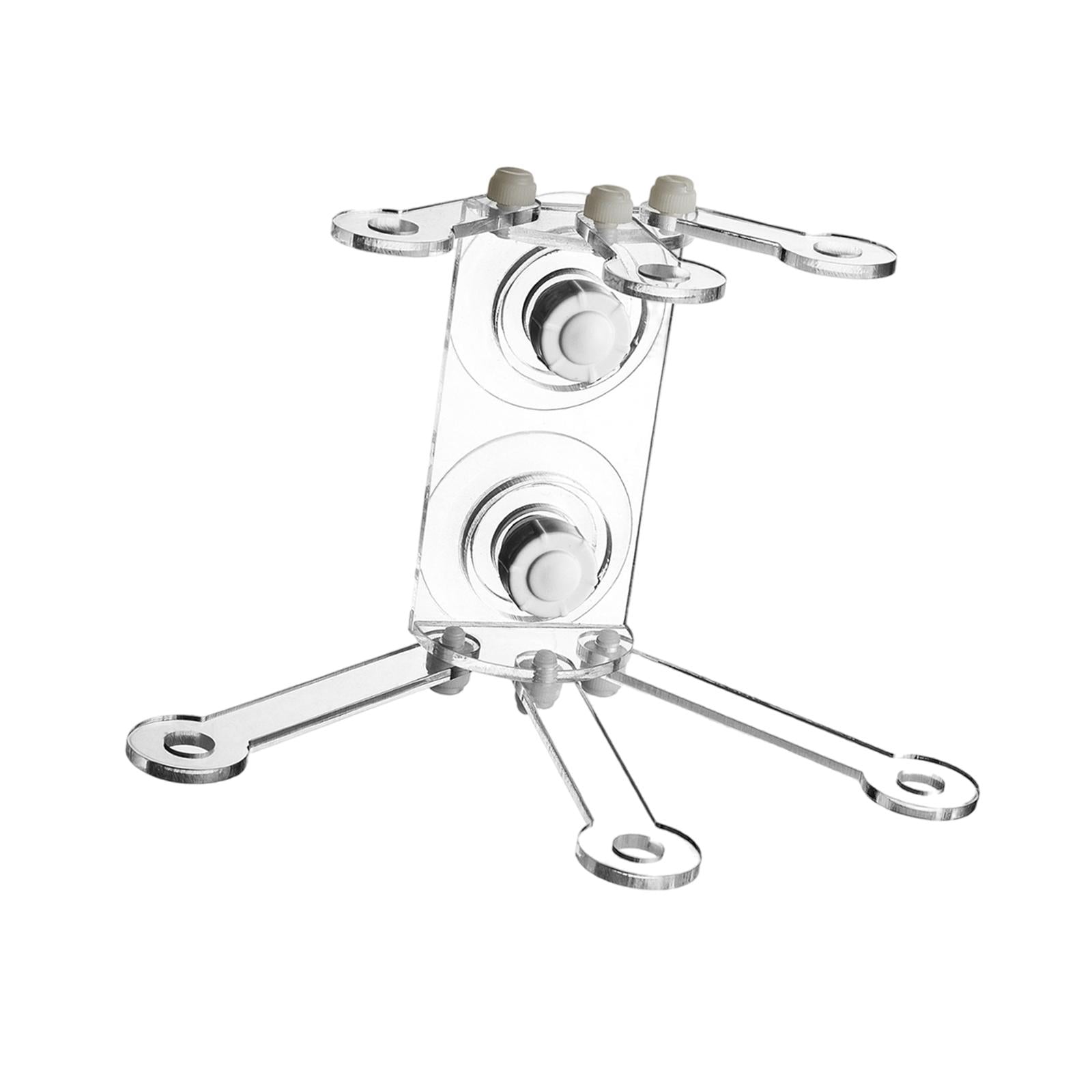 oshhnii Aquarium Coral Holder Aquarium Supplies Rock Rack Movable Transparent 6 Claw
