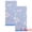 Blue Red Bean, variant on Unique Bargains Cotton Floral Jacquard Hand Towel Absorbent Towel Orange/Blue 29" x 13"