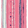thumbnail image 3 of Ambesonne Coral Duvet Cover Sets, Doodle Lines, 2-Twin, Coral Indigo Coconut, 3 of 3