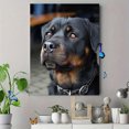 thumbnail image 4 of Qisvanset Tabby Cat Wildflower Canvas Print 12x16 Inch Living Room Decor, 4 of 8