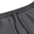 thumbnail image 6 of Tsivenald Mens Cargo Jogger Pants Elastic Waist Drawstring Zipper Pockets Work Pants Lightweight Outdoor Casual Cuffed Work Trousers, 6 of 9
