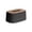Black, variant on European-Style Elastic Tissue Box for Home and Office Desktop, Universal Fit, Durable Plastic with Rounded Edges, Modern Vertical Stripe Design(Gray)