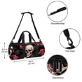 thumbnail image 5 of Rose Multifunctional Sports Bag for Basketball, Carry-on, Yoga, and Gym - Size 17.7 Inches, with Interior Zipper Pocket and Large Capacity, 5 of 6