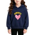 thumbnail image 6 of NAISIBABY Girls Casual Hooded Sweatshirt – Print Relaxed Long Sleeve Pullover Top for Kids Navy Size 12M, 6 of 6