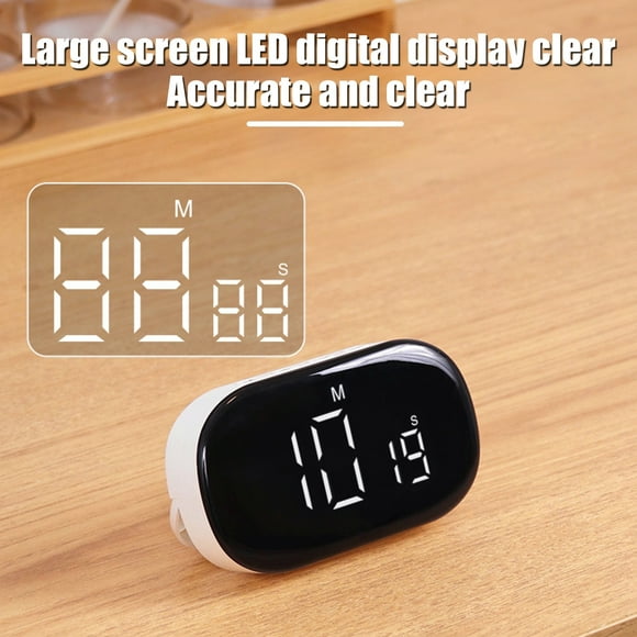 Digital Timer Large Easy Setup LED Display Versatile Magnetic Reading Timer for Tasks Work Study Kitchen Cooking