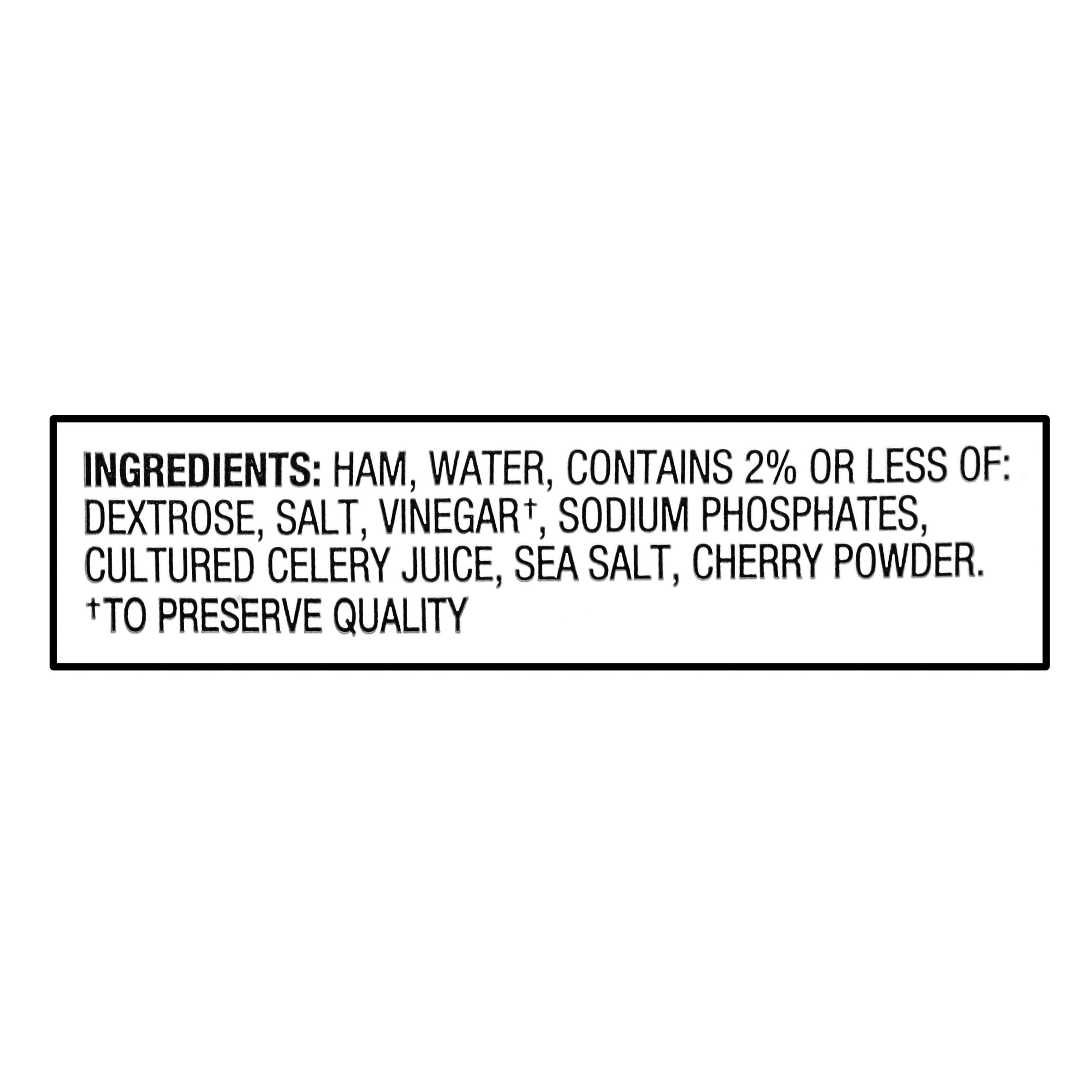 Great Value Thin Sliced Black Forest Ham Lunchmeat, Family Pack, 1 lb, Resealable Plastic Tub, 10 g of Protein per 2 oz Serving