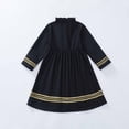 thumbnail image 5 of FYDUU Robes d'Été pour Filles, Robe Abaya à Manches Longues avec Broderie, Robe Midi Décontractée pour Fête, Robe d'Été 3-4 Ans, 5 of 5