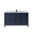 thumbnail image 2 of Wyndham Collection Wcv252560sunsmxx Daria 60" Free Standing Single Vanity Set - Dark, 2 of 7