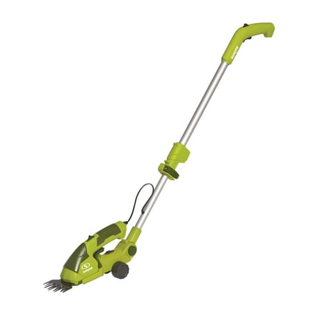 - Sun Joe 7.2-Volt Lithium-Ion Cordless Grass Shear/Hedge Trimmer w/Telescoping Extension Pole