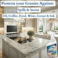 thumbnail image 5 of Black Diamond Stoneworks Granite Sealer: Seals and Protects. Marble Sealer Protector. Granite, Marble, and Travertine Countertop Sealer for All Stone Countertops. Enhance Your Stone’s Natural Beauty., 5 of 7