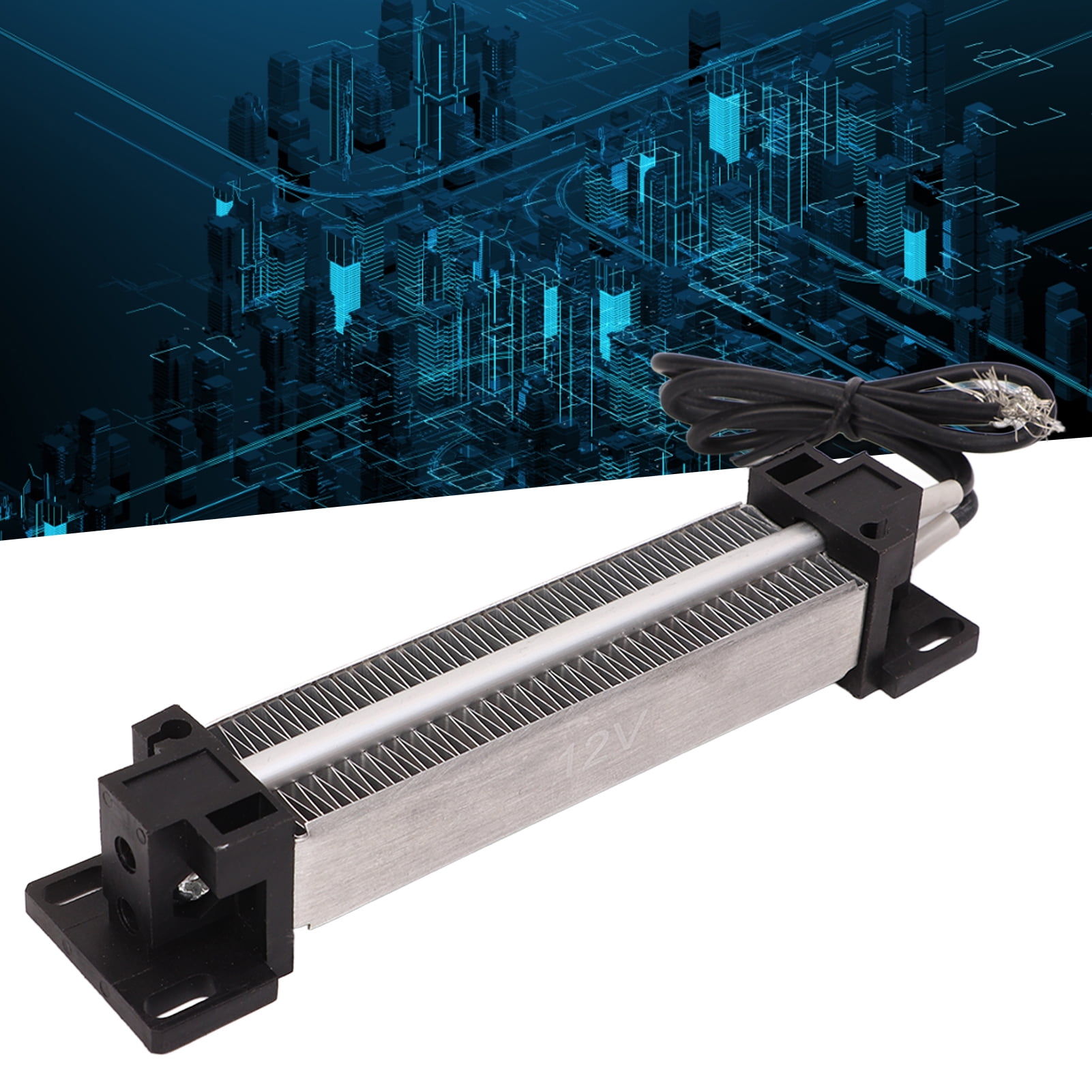 Chauffage PTC 12V 150W - Élément Chauffant à Température Constante Pour Rideau D'air, Déshumidification