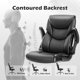 thumbnail image 5 of Office Chair &ndash; Ergonomic Adjustable Computer Desk Chairs with High Back Flip-up Armrests, Swivel Task Chair My Lux Decor Round, 5 of 8