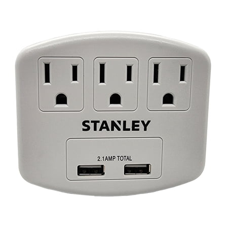 STANLEY PlugMax 3 USB Charger, 30407