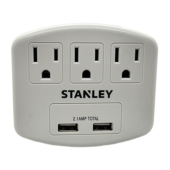 STANLEY PlugMax 3 USB Charger, 30407