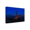 thumbnail image 2 of Trademark Fine Art 'Golden Gate Bridge At Night' Canvas Art by Galloimages Online, 2 of 3