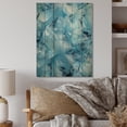 thumbnail image 2 of Designart "The Frozen Majesty of a Glacier" Landscape & Nature Print on Natural Pine Wood, 2 of 5