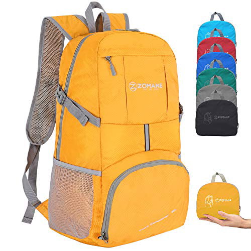 Packable Durable Water Resistant Travel Backpack Daypack for Women Men ZOMAKE Ultra Lightweight Hiking Backpack