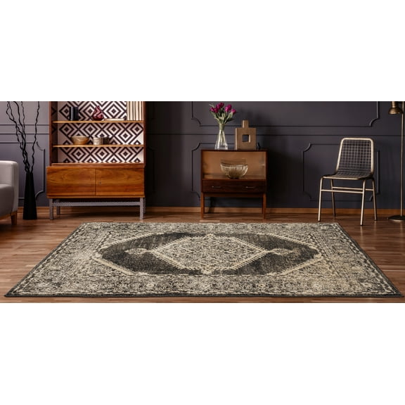 United Weavers Storybrooke Vassa Oriental Walnut Woven Olefin/Frieze Area Rug or Runner
