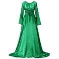 AYA Maxi Dress For Women Medieval Retro Gothic Gown Dress Lace Up aya-maxi-dress-for-women-medieval-retro-gothic-gown-dress-lace-up