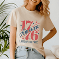 thumbnail image 3 of 1776 America Land Of The Free 4Th Of July, Independence Day, Fourth Of July,4 Of July Shirt, Memorial Day Gift, Usa Flag, Fireworks Shirt, Stars And Stripes Tee, Patriotic Tshirt, 3 of 5