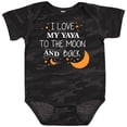 thumbnail image 3 of Inktastic I Love My Yaya to the Moon and Back Boys or Girls Baby Bodysuit, 3 of 5