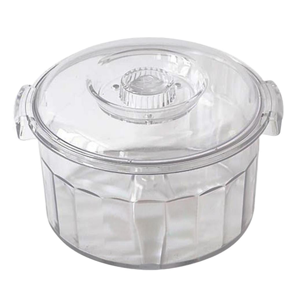 FVDPWYE Polisher Drum Pot Polisher Box Stable Easy to Use Multipurpose Jewelry Polishing 32cmx30cmx16cm