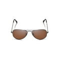 thumbnail image 5 of Walleva Brown Polarized Replacement Lenses for Ray-Ban Aviator RB3044 Small Metal 52mm Sunglasses, 5 of 6