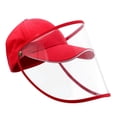 thumbnail image 2 of Sombrero Reversible Hugo Gorra de Béisbol Facial Rojo, 2 of 10