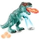 thumbnail image 1 of Dinosaurio electrónico que camina con niebla de pulverización de proyección y juguete de dinosaurio de acción que pone huevos, 1 of 7
