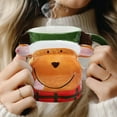 thumbnail image 4 of BOBOMOTI Christmas Mugs Coffee Mugs Gifts Ideas for Christmas Birthday Xmas Decorative Mugs, 4 of 7