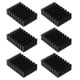thumbnail image 4 of Lámina de aluminio de enfriamiento, 10 piezas Disipador de calor de aluminio Disipador de calor de aluminio para CPU Fiel a su promesa, 4 of 9
