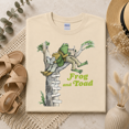 thumbnail image 2 of Frog Toad White Cottagecore Graphic T-Shirt, 2 of 6
