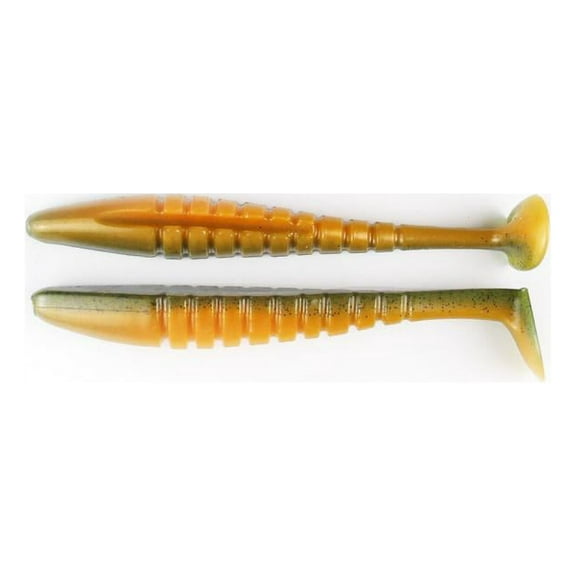 X Zone Fishing Lure 22124 5.5" Pro Series Mega Swammer Perch 4 Per Bag