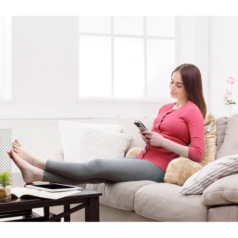 Nestl Reading Pillow, Memory Foam Back Support, Beige photo 8