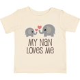 thumbnail image 3 of Inktastic My Nan Loves Me Grandchild Boys or Girls Baby T-Shirt, 3 of 5