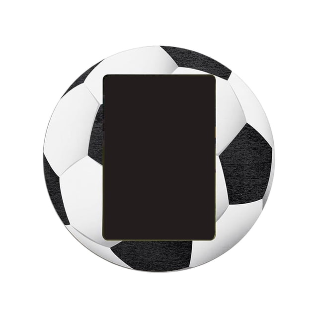Photo Frame 4X6 Wooden Sports Soccer Theme for Home Office Desk Tabletop Display