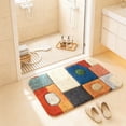 thumbnail image 4 of Abstract Art Ultra Soft Plush Bath Rug,Soft Non-Slip Absorbent Mat,Machine Washable Floor Rug for Bathroom,Entryway and Home Decor, 4 of 6