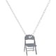 thumbnail image 2 of Xihbxyly Ofertas de iluminación Collar de silla plegable, collar de silla deportiva, collar de silla de campaña, collar de silla pequeña con respaldo de metal, 2 of 5
