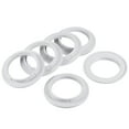 thumbnail image 3 of Uxcell E26/E27 Light Socket Rings Lamp Shade Holder Adapter Ring Replacement for Light Fixtures White 6 Pack, 3 of 5