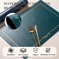 thumbnail image 2 of Manteles Individuales para Mesa, 6 Pcs Tapetes para Mesa de Comedor y 6 Pcs Posavasos, Antideslizante y Resistente al Calor, Manteles para Mesa para Restaurante, Cocina, Hotel, Hogar, Festival, 2 of 7