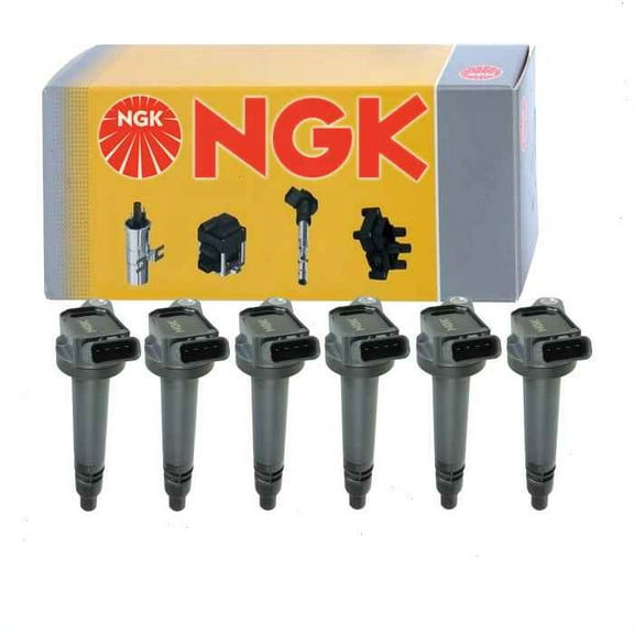 6 pc NGK Ignition Coils compatible with Lexus GS300 3.0L V6 2006