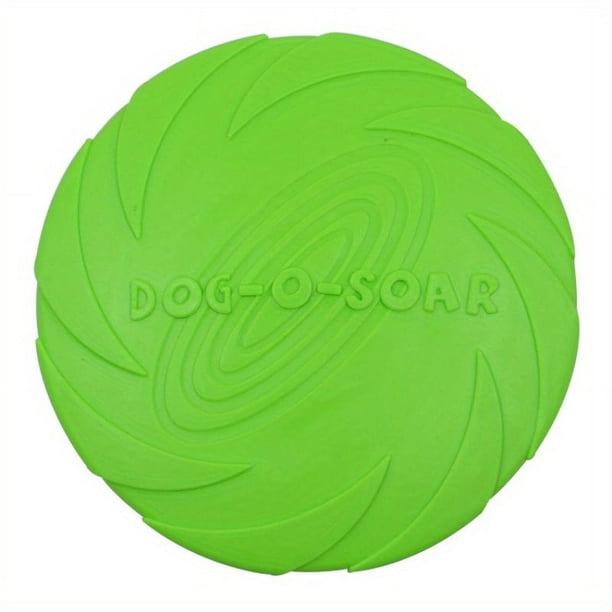 TPR Pet Soft Flying Disc Dog Gnawing Flying Saucer Pet Training To Play With Interactive Toys Dog Flying Disc