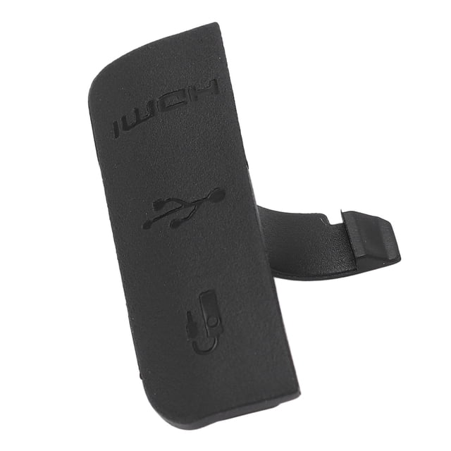 Cubierta Inferior De La Puerta De La Cámara, Tapa De Puerta USB Confiable Resistente A La Abrasión De Goma Liviana Para Cámara Digital
