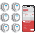 thumbnail image 1 of X-Sense Détecteur Intelligent de Monoxyde de Carbone Détecteur de Fumée avec Remplacement, Alarme Wi-Fi de Fumée et de Monoxyde de Carbone avec Notifications d'App en Temps Réel, SC07-WX, Lot de 6, 1 of 9