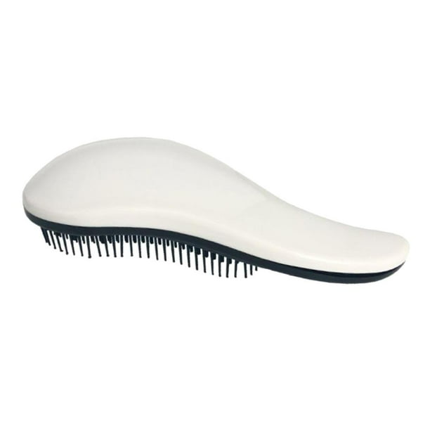 Cepillo de devangler portátil nudo cepillo reducir Blanco Colcomx desenredante cepillo seco y húmedo