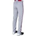 thumbnail image 4 of Pantalón de Béisbol Rawlings con Ribetes Gris/Rojo para Niños Talla XL Juvenil, 4 of 5